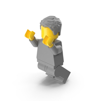 Lego Minifigure Male 6 Jumping PNG & PSD Images