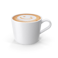 Isolated Cappuccino Cup PNG & PSD Images