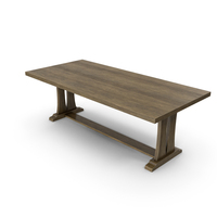 Wooden Dinner Table PNG & PSD Images