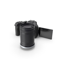 Disassembled Camera And Lens PNG & PSD Images