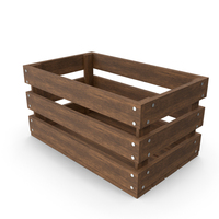 Empty Wooden Crate PNG & PSD Images