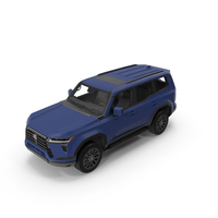 Lexus GX 550 SUV Nightfall Mica Blue PNG & PSD Images