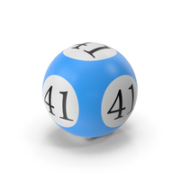 Bingo Ball 41 PNG & PSD Images