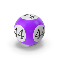 Bingo Ball 44 PNG & PSD Images