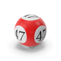 Bingo Ball 47 PNG & PSD Images