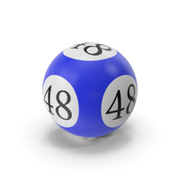 Bingo Ball 48 PNG & PSD Images
