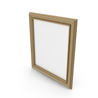 Classic Light Wood Photo Frame PNG & PSD Images