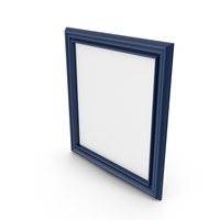 Blue Classic Photo Frame PNG & PSD Images