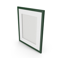 Green Art Photo Frame PNG & PSD Images
