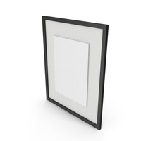 Black Art Picture Frame PNG & PSD Images