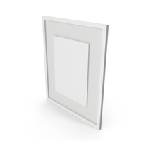 White Art Picture Frame PNG & PSD Images