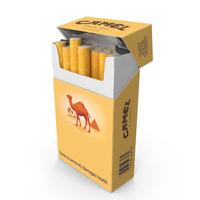 Packaged Cigarette Box Camel PNG & PSD Images