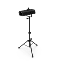 Professional Followspot On Tripod PNG & PSD Images