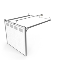 Sectional Garage Door White PNG & PSD Images