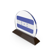 Honduras Flag Trophy PNG & PSD Images