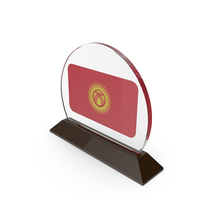 Kyrgyzstan Flag Trophy PNG & PSD Images