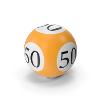 Bingo Ball 50 PNG & PSD Images