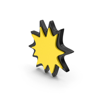 Explosion / Bubble Symbol PNG & PSD Images
