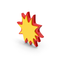 Explosion / Bubble Symbol PNG & PSD Images