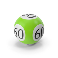 Bingo Ball 60 PNG & PSD Images