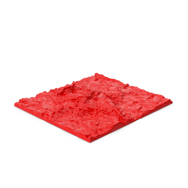 Red Waves PNG & PSD Images