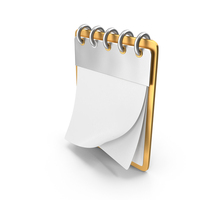 Cartoon Calendar Gold PNG & PSD Images