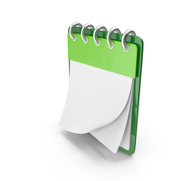 Cartoon Calendar Green PNG & PSD Images