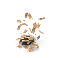 100 Singapore Dollar Falling Graduation Cap Study PNG & PSD Images