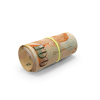 Bill 100 Singapore Dollar Rolled PNG & PSD Images