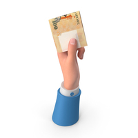 Rising Hand Holding 100 Singapore Dollar Note PNG & PSD Images