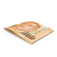 Two Singapore Dollar Note Folded Money PNG & PSD Images