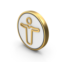 Open Hand Man User Coin PNG & PSD Images