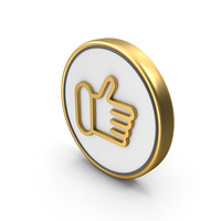 Thumbs Up Like Coin PNG & PSD Images