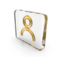 User Web Frame Glass Cube PNG & PSD Images