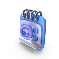 Calendar Search Icon PNG & PSD Images
