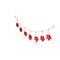 Star Bauble Garland PNG & PSD Images