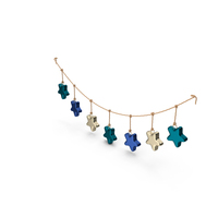 Star Bauble Garland PNG & PSD Images