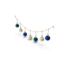 Bauble Garland PNG & PSD Images