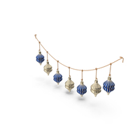 Bauble Garland PNG & PSD Images