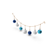 Bauble Garland PNG & PSD Images