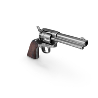 Colt 1873 Single Action Army 4 3/4 Barrel With Cartridges PNG & PSD Images