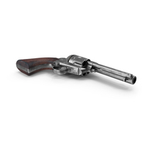 Colt 1873 Single Action Army 4 3/4 Barrel With Cartridges PNG & PSD Images