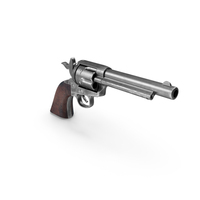 Colt 1873 Single Action Army 5 1/2 Barrel Without Cartridges PNG & PSD Images