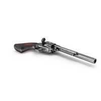 Colt 1873 Single Action Army 7 1/2 Barrel With Cartridges PNG & PSD Images
