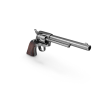 Colt 1873 Single Action Army 7 1/2 Barrel Without Cartridges PNG & PSD Images