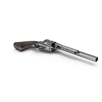 Colt 1873 Single Action Army 7 1/2 Barrel Without Cartridges PNG & PSD Images