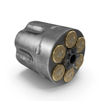 Colt Cylinder Single Action Army With Cartridges PNG & PSD Images