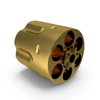 Colt Cylinder Single Action Army Without Cartridges Gold PNG & PSD Images
