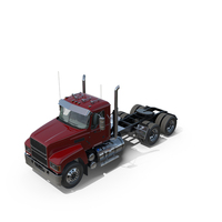 Cab And Chassis Truck 2025 Red PNG & PSD Images