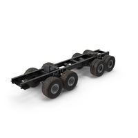 Chassis For Super Heavy Trucks And Fifth Wheel PNG & PSD Images